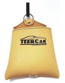 Resim TEAMCAR Araç Içi Düzenleyici Deri Kese Sarı Telefonluk Kartlık Kalemlik Gözlük Taşıma 