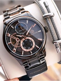 Resim Bigotti Otomatik Ve Kurmalı Çelik Karatma Ve Renk Atma Yapmaz 5 Atm Erkek Kol Saati EBG.10683.6 