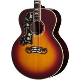 Resim Epiphone Pre-war Sj-200 Rosewood Reissue Solak Elektro Akustik Gitar Vintage Sunburst 
