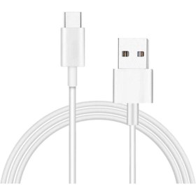 Resim Xiaomi Type C Şarj Ve Data Kablosu 1 Metre Beyaz Usb Şarj Kablosu 