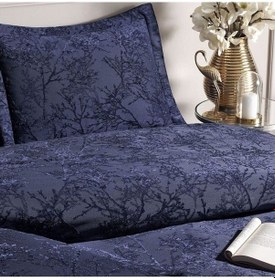 Resim Lacivert Branch Bornoz Takımlı Çeyiz Seti 16 Parça Çok Renkli 