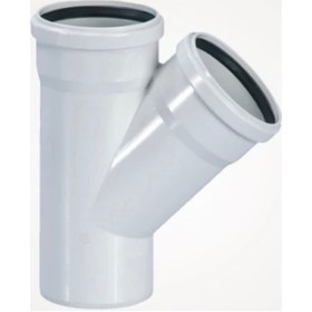 Resim YEPSA Pvc Tek Çatal 75/75 
