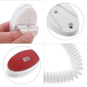 Resim Sunup Yapışkanlı Spiral Kordonu Kumanda Telefon Tutucu (Oteller Için) 