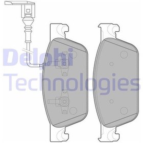 Resim Delphı Lp2199 - Ön Balata Transporter T6 10 180 Hp Gdb1887 