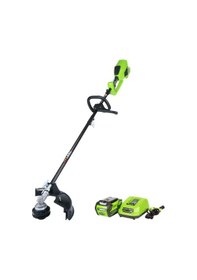 Resim Greenworks 40 V Akülü Yan Tırpan ( Akü ve Şarj Cihazı Dahil) 