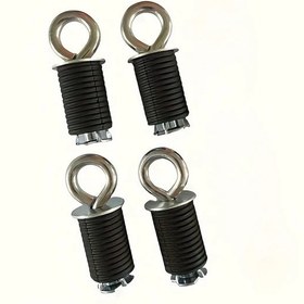 Resim Motion003 Polaris Rzr Dayanıklı 4 Adet Atv Sabitleme Ankrajı Sentetik Kauçuk Metal 