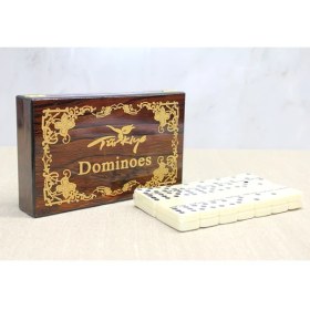 Resim Erseyy Ahşap Kutulu Domino Oyunu 