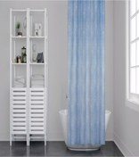 Resim Günce Banyo Duş Perdesi Çift Kanat 2x100x200cm 