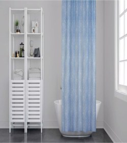Resim Günce Banyo Duş Perdesi Çift Kanat 2x100x200cm 