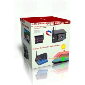 Resim Pars Araç Karavan Kamyon Arka Kör Nokta Kamerası Siyah Mıknatıslı 