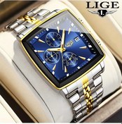 Resim Fochsia Lıge Erkek Kol Saati Siyah Kare Kadran Spor Ve Günlük Kullanım Hediye Kutusu Diğer 