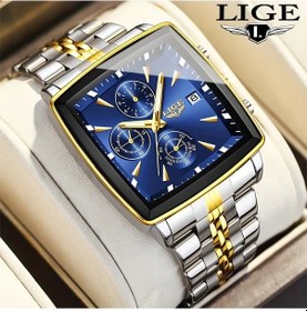 Resim Fochsia Lıge Erkek Kol Saati Siyah Kare Kadran Spor Ve Günlük Kullanım Hediye Kutusu Diğer 