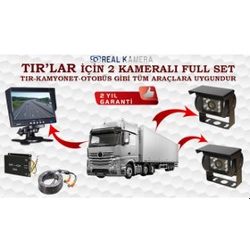 Resim Tır Kamera Seti 2 Kameralı 