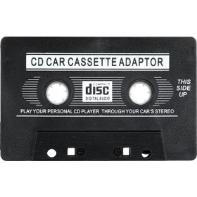 Resim Neevoyu Siyah Oto Kaset Konvertörü - 3.5mm Adaptörlü Mp3/mp4 Cep Telefonu Ses Dönüştürücü, Araç Kaset Çalarına Uyumlu 