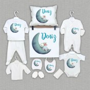 Resim Bebeqon Isme Özel 11'li Organik Hastane Çıkışı 