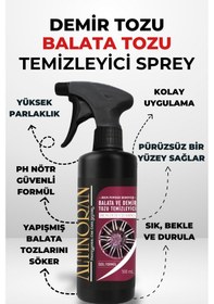 Resim Yüzey Arındırma Ve Seramik Koruma Seti - Demir Tozu Sökücü 500ml + Ultra Hızlı Cila 500ml 
