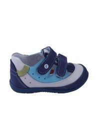 Resim Angelokids Perlina 01105 Deri Ortopedik Destekli Ilk Adım Ayakkabısı 19-21 (416910676) Lacivert 