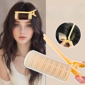 Resim Klipli Doğal Kıvırcık Saç Rulosu - Isı Olmadan, Uzun ve Kısa Saçlar İçin DIY Stil Aracı, Hacim Artırıcı Dalgalı Saçlar, Saç Stil Aksesuarı | Şık Saç Aksesuarı | Dayanıklı Saç Aracı, Saç Stil Aracı 