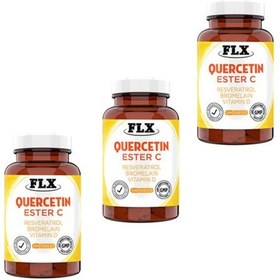 Resim V Itamin C Kuersetin Quercetin Vitamin D Ester C Resveratrol Bromelain 120 Tablet X 3 Kutu 