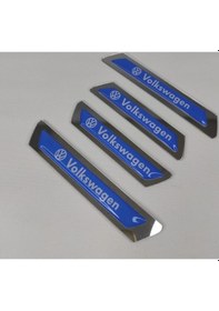 Resim Volkswagen Bora Kapı Koruma Bademi Oto Kapı Koruyucu 