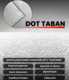 Resim Aden Öğretici Çocuk Oyun Halısı Kaymaz Makinede Yıkanabilir Eğitici Bebek Ve Çocuk Halısı 