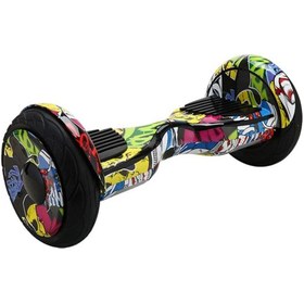 Resim Smart Balance Elektrikli Hoverboard Kaykay 10 inç Şişme Teker Grafiti 2 
