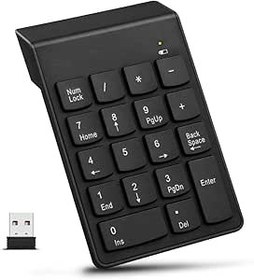 Resim PrimeX Plus PX-1510K Siyah Usb Kablosuz Numerik Klavye Keypad 