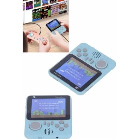 Resim Zero Land Semeglbl Çift Konsol 666 Adet Retro Oyun El Atarisi Taşınabilir 3.5 Inç Ekran 
