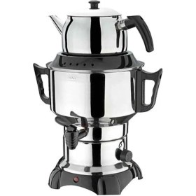 Resim PremiumPort Elektrikli Semaver ve Çay Makinesi 4.5l, Pratik ve Kullanışlı Tasarım 