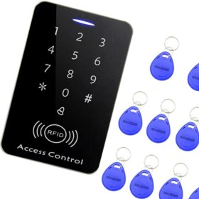 Resim Belle B03 Rfıd Erişim Kontrol Sistemi Kilidi ve 10X Anahtarlıklar (Yurt Dışından) 