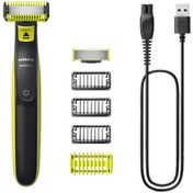 Resim Philips QP2824/10 Oneblade Yüz ve Vücut Şekilendirici Lime Yeşili / Siyah 
