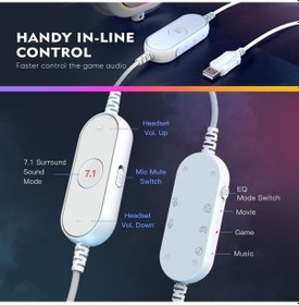 Resim Fifine Ampligame H6w Mikrofonlu Oyuncu Kulaklığı Bilgisayar Yayıncı Kulaklık Sku: Smg8690010096098 