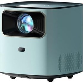 Resim Ev Projektörü Yatak Odası Ofis HD Taşınabilir Projektör HD 1080P Çözünürlüklü Tiyatro Kablosuz Projeksiyon Perdesi 