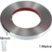 Resim Yapiskanli Nikelaj Serit Bant Cita 18MM 1 Metre Krom 