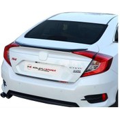 Resim Honda Civic 10 Spoiler Bagaj Gt Md:2 Fiber/astarlı 2016 Ve Sonrası 