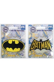 Resim DC COMICS - BATMAN Ütü Ile Yapışan Dokuma Arma - Patch - Yama Batman 2 Li Set 2 (orjinal Lisanslı Ürün) 