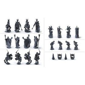 Resim Noble Collection Lord Of The Rings Satranç Seti 