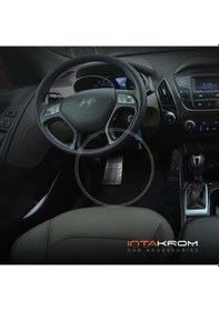 Resim intakrom Hyundai Tucson Krom Ayak Dinlendirme Pedalı - 2015 - 2019 