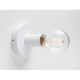 Resim Riolight Retro4,vintage4,modern4,rustik4 Beyaz 1xe27 Duylu Metal Duvar Aplik 