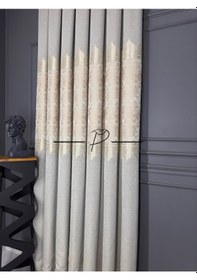 Resim Fon Perde Pano Fonluk Nilo Desen - Krem 