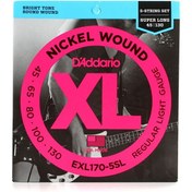 Resim D'Addario EXL170-5SL Bas Gitar Teli 