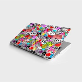 Resim Laptop Sticker Bilgisayar Notebook Pc Kaplama Etiketi Lucy Race 