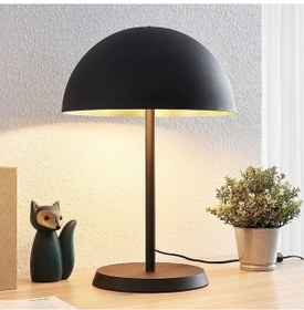 Resim Mylights 30 Cm Başlıklı Masa Abajur Masa Lambası Gece Lambası Yatak Başı Lamba 