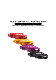 Resim Rıderace Bisiklet Arka Vites Askısı Uzatma Alüminyum Alaşımlı Mtb Yol Bisikleti Çerçeve Dişli Kuyruk Kancası Uzatma Dönüştürücü Adaptör Sarı 