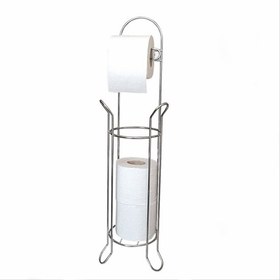 Resim Ece Metal Eminox Krom Wc Kağıtlık Yedekli 40595 