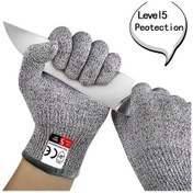 Resim Liangmei Level 5 Safety Anti Cut Gloves High-strength Industry 