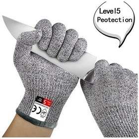 Resim Liangmei Level 5 Safety Anti Cut Gloves High-strength Industry 