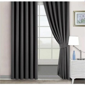 Resim Evdepo Home Blackout Karartma Fon Perde Koyu Gri 