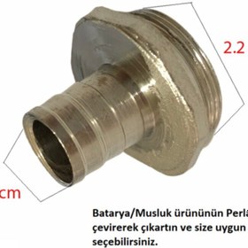 Resim Genel Markalar Musluk Hortum Rekoru Dış Dişli(musluğa Hortum Bağlama Aparatı)-bs 