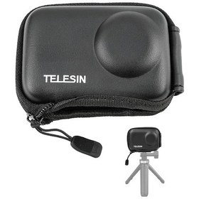 Resim Fortunelane Telesın Kamera Korumalı Çantası - Djı Osmo Action3 Uyumlu, Eva+pu+ketençik, Hafif Dayanıklı 